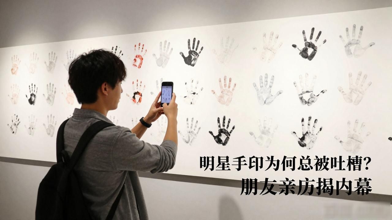 明星手印为何总被吐槽？朋友亲历揭内幕