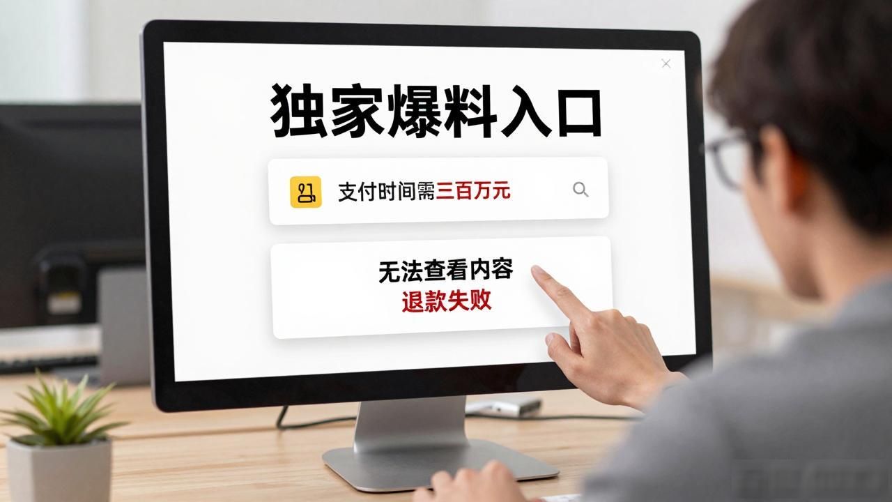 51吃瓜官方网址揭秘：这些所谓入口背后的坑，进来人告诉你